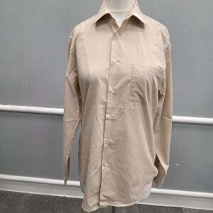 Arrow Men's Light Tan Dress Shirt